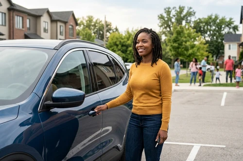 DriveWise advisor with customer